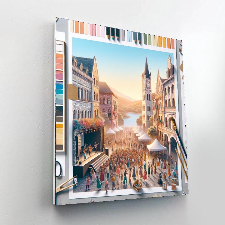 Zürich Festival DIY Paint By Numbers