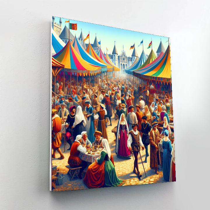 Renaissance Festival Extravaganza Numbered Painting Kits