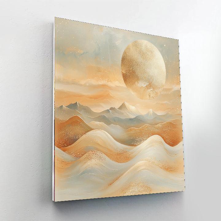 Michelangelo Inspired Celestial Mirage  Paint By Number