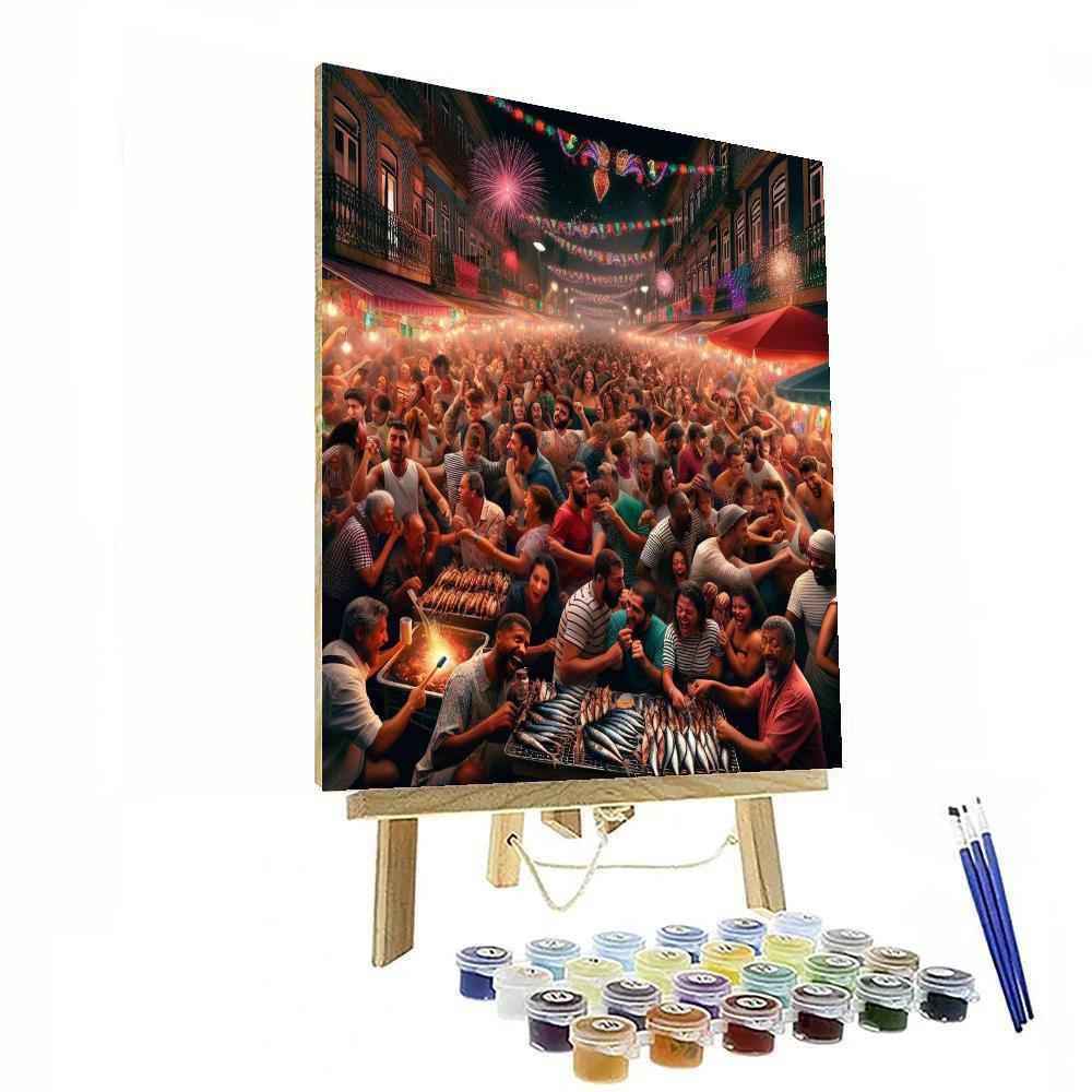 Fiesta De São João - Porto Paint By Numbers