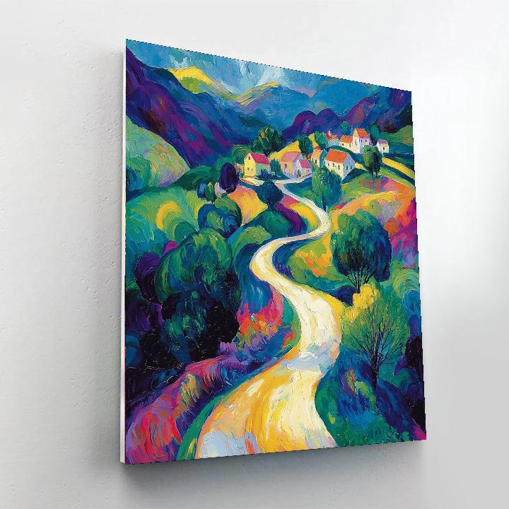 Paul Cézanne Inspired Rhythmic Expressions  Paint By Numbers Kits