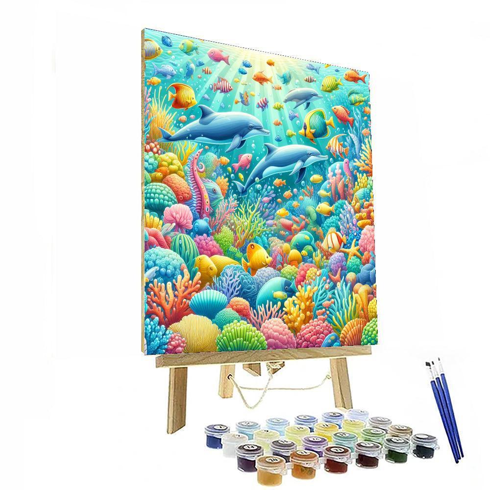Mystical Underwater Paradise Paint By Numbers
