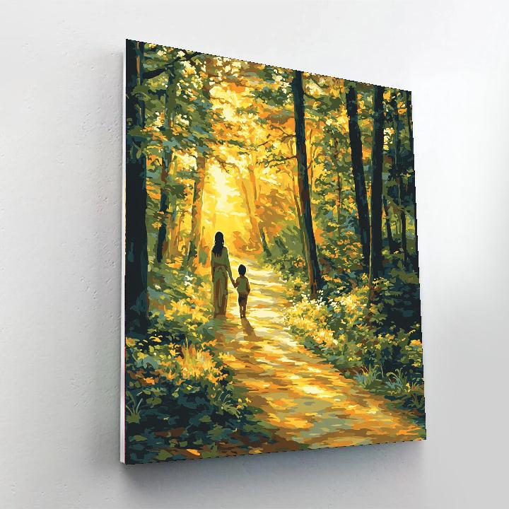 Sunlit Silhouettes Numbered Painting Kits