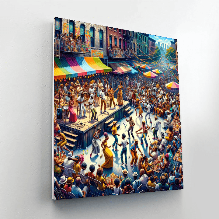 Harlem Festival Of Culture - Usa Paint By Numbers