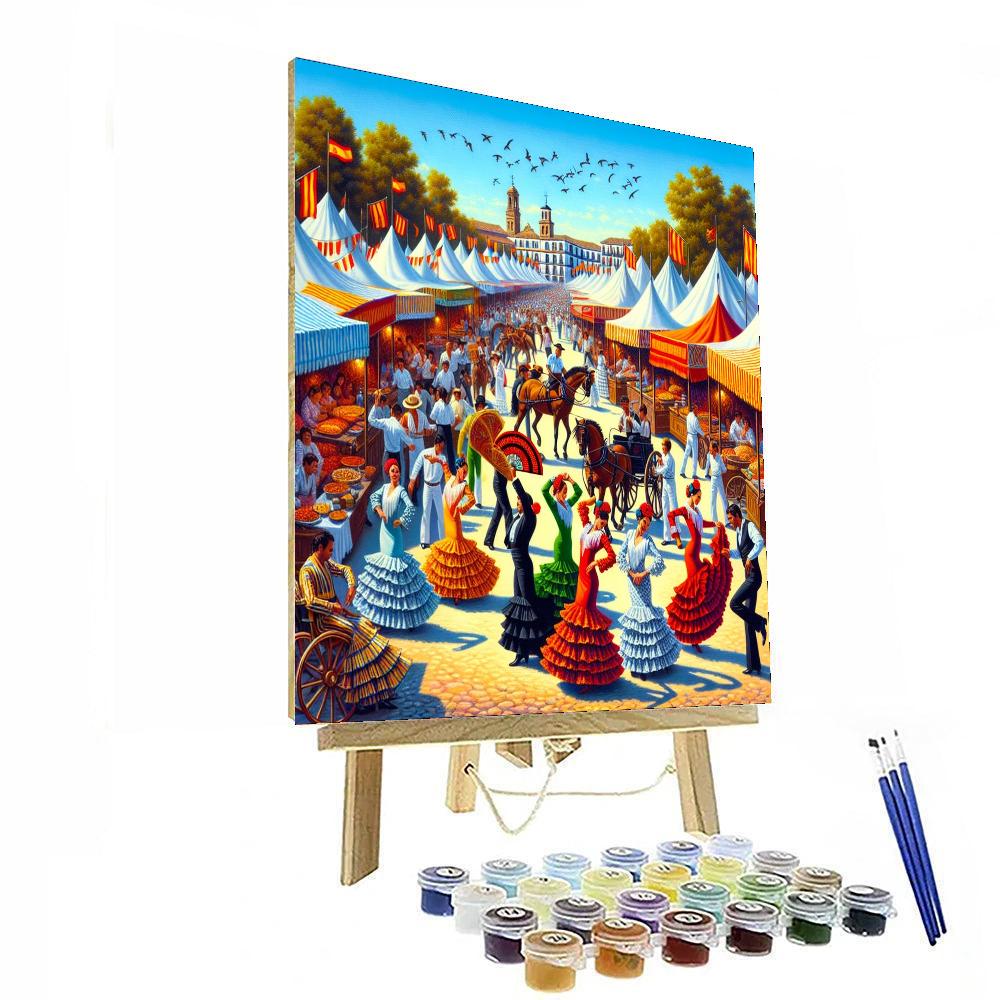 Seville Fair - Seville Paint By Numbers Art