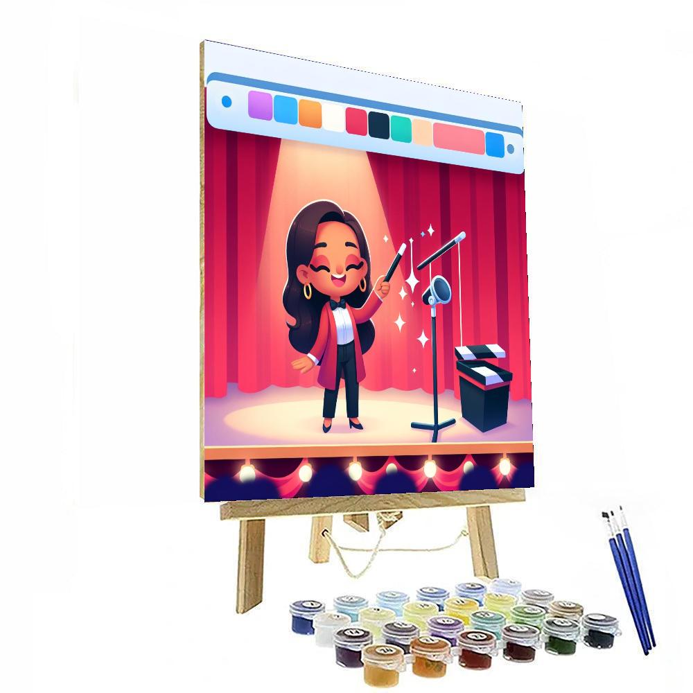 Marvelous Magic Show Paint By Numbers Art