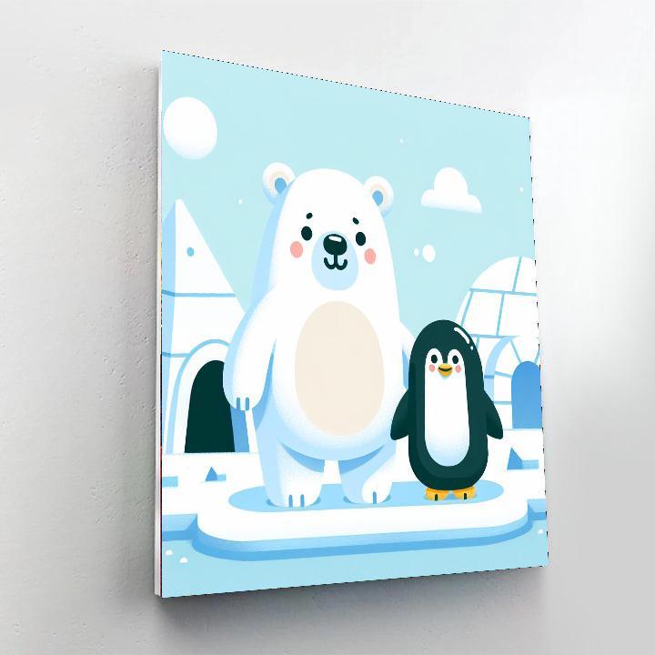 Frosty Arctic Expedition Paint By Color