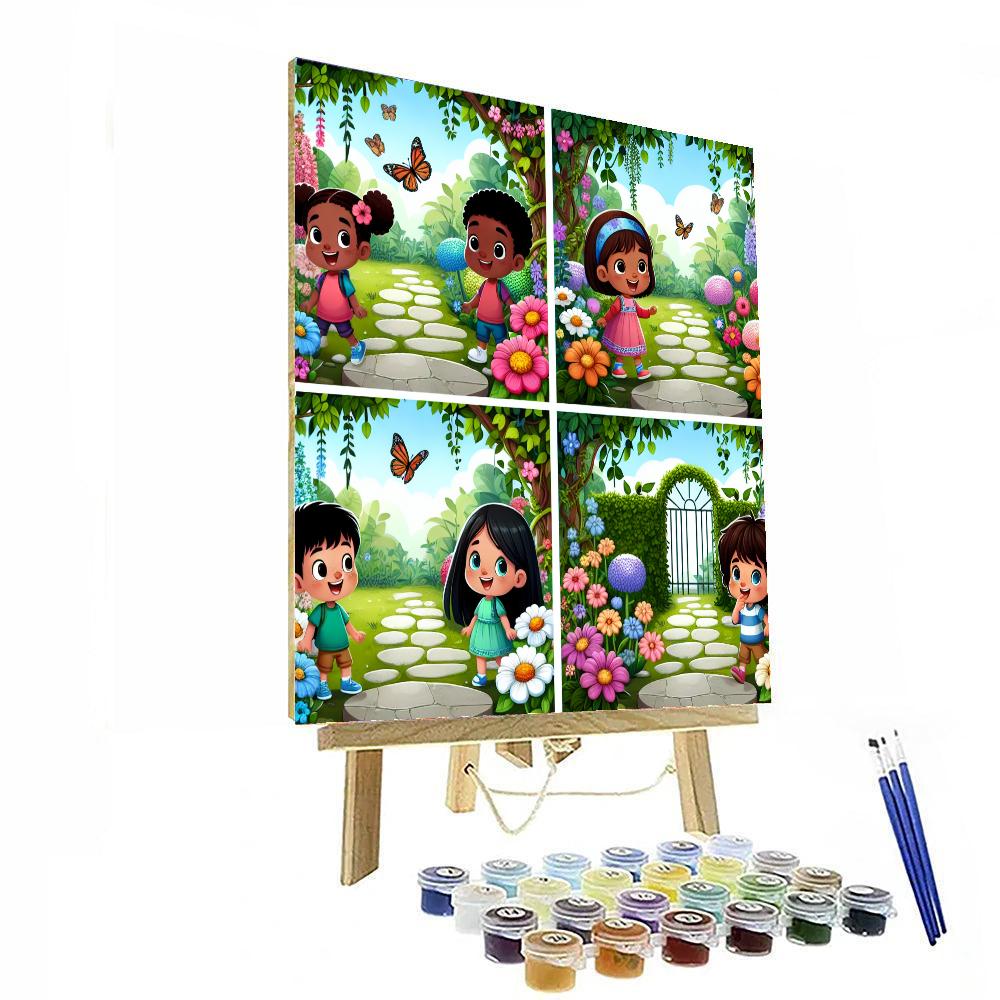 Secret Garden Exploration Painting By Numbers Kit