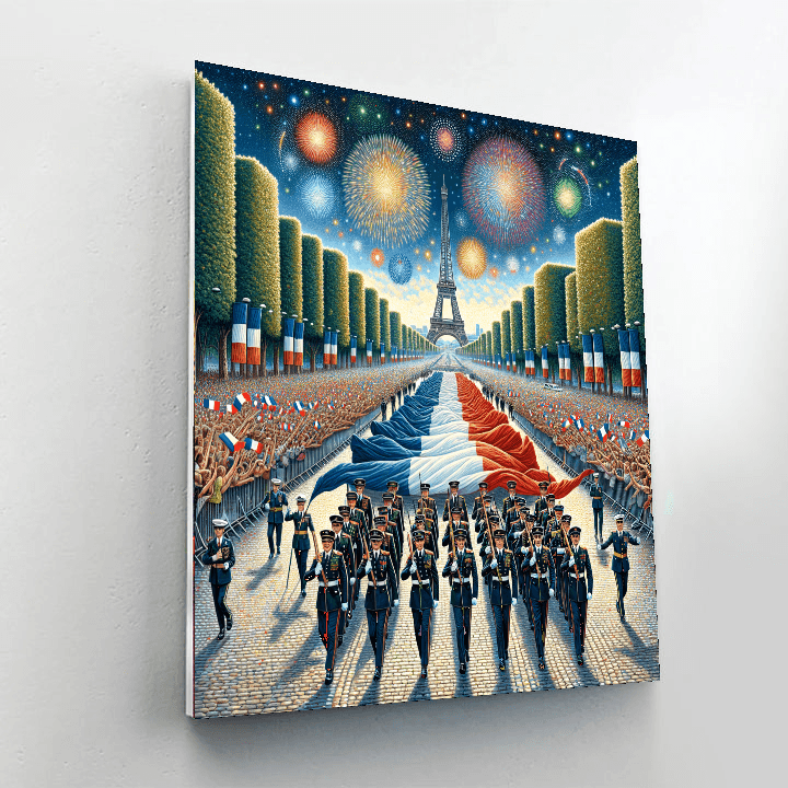 The Bastille Day Celebrations DIY Paint By Numbers