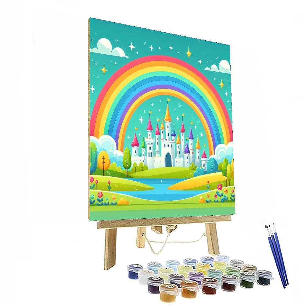 Rainbow Kingdom Painting Number Kit