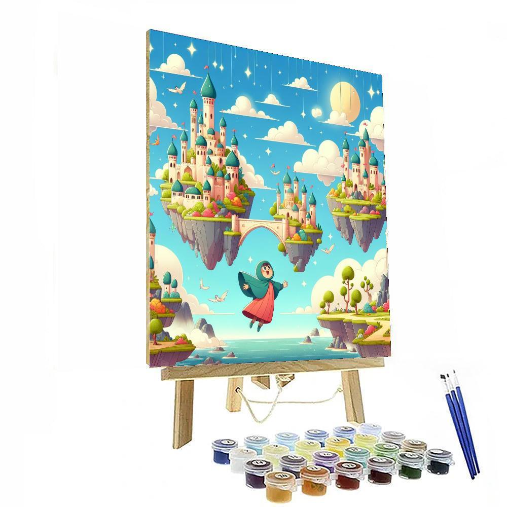Floating Island Fantasy Paint By Numbers Kits