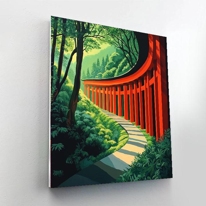 Fushimi Inari-taisha Shrine - Kyoto Numbered Painting Kits