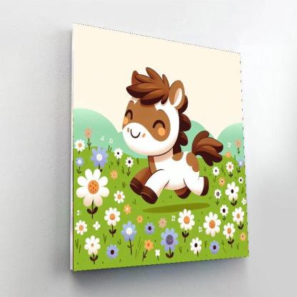 Playful Pony Paint By Numbers Kits