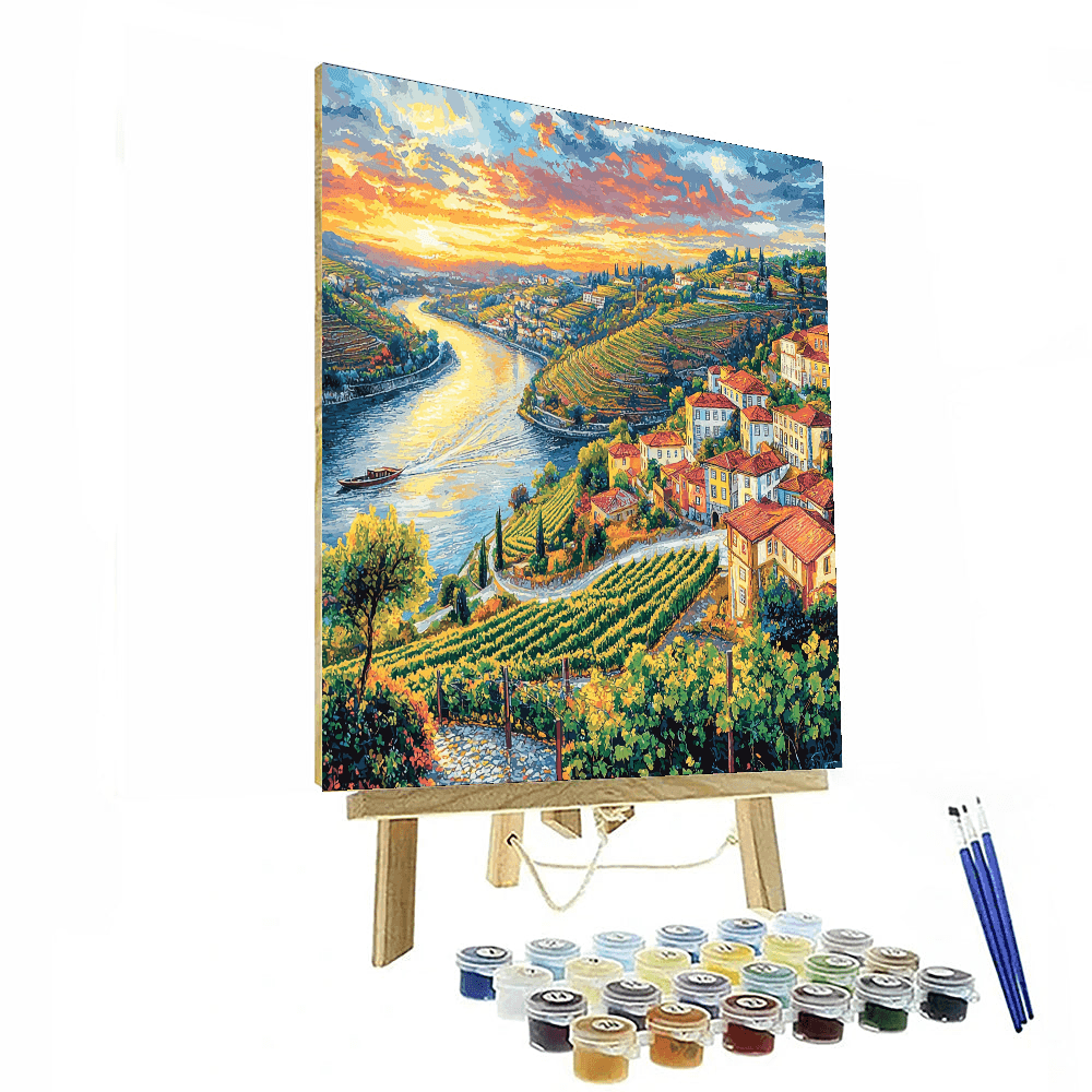 The Douro Valley Numbered Painting Kits