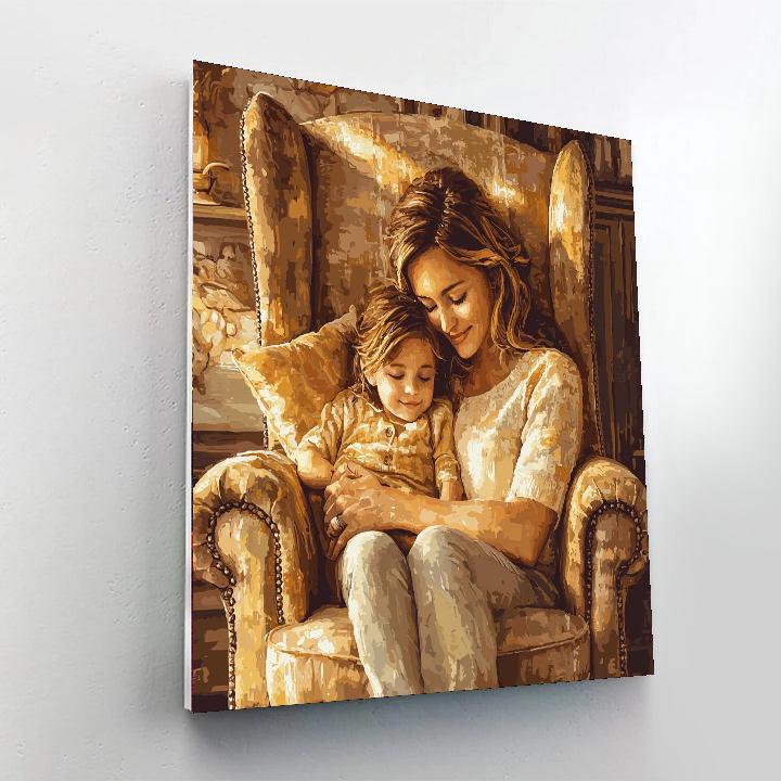 Memories Of Mother's Lap Painting Number Kit
