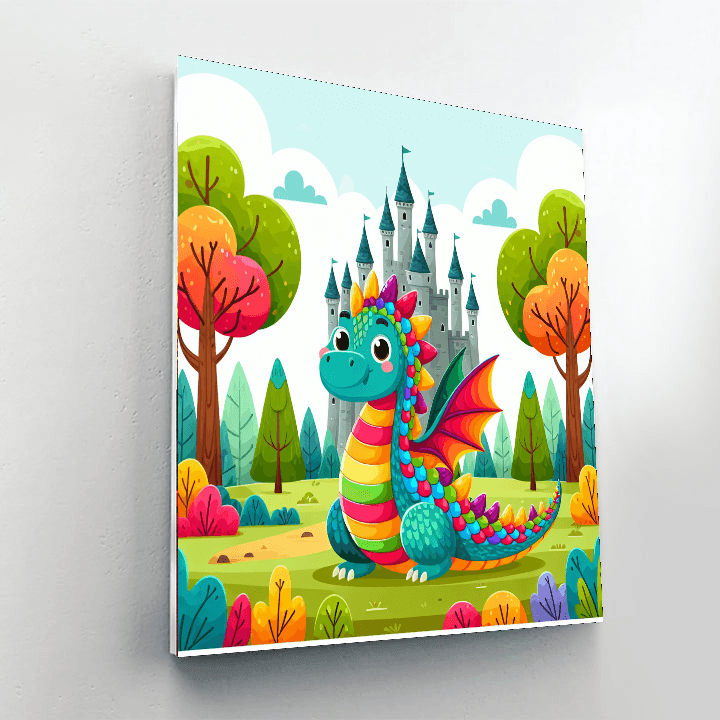 Mystical Creatures: Dragon's Domain Paint By Numbers Kits