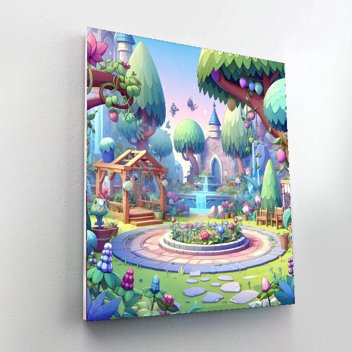 Mystic Garden Secrets Painting By Numbers Kit
