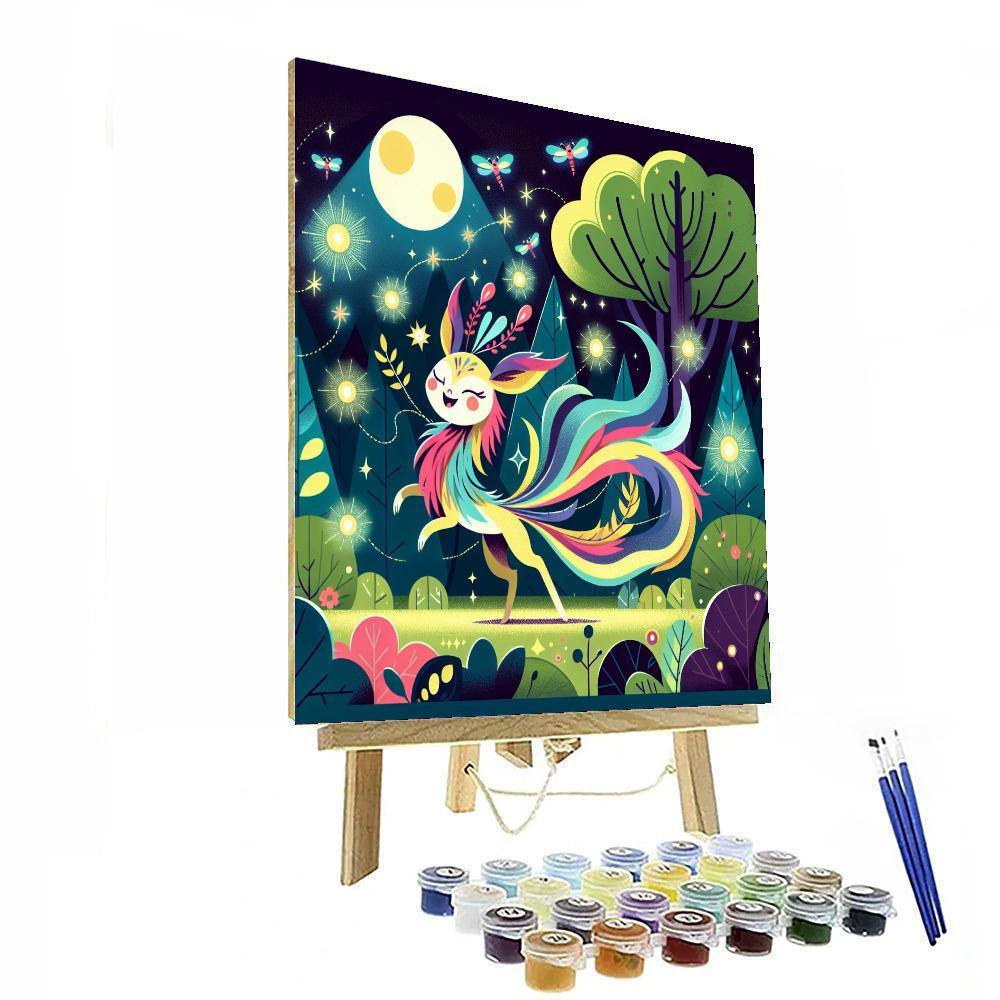 Starlit Woodland Fantasy Paint By Color