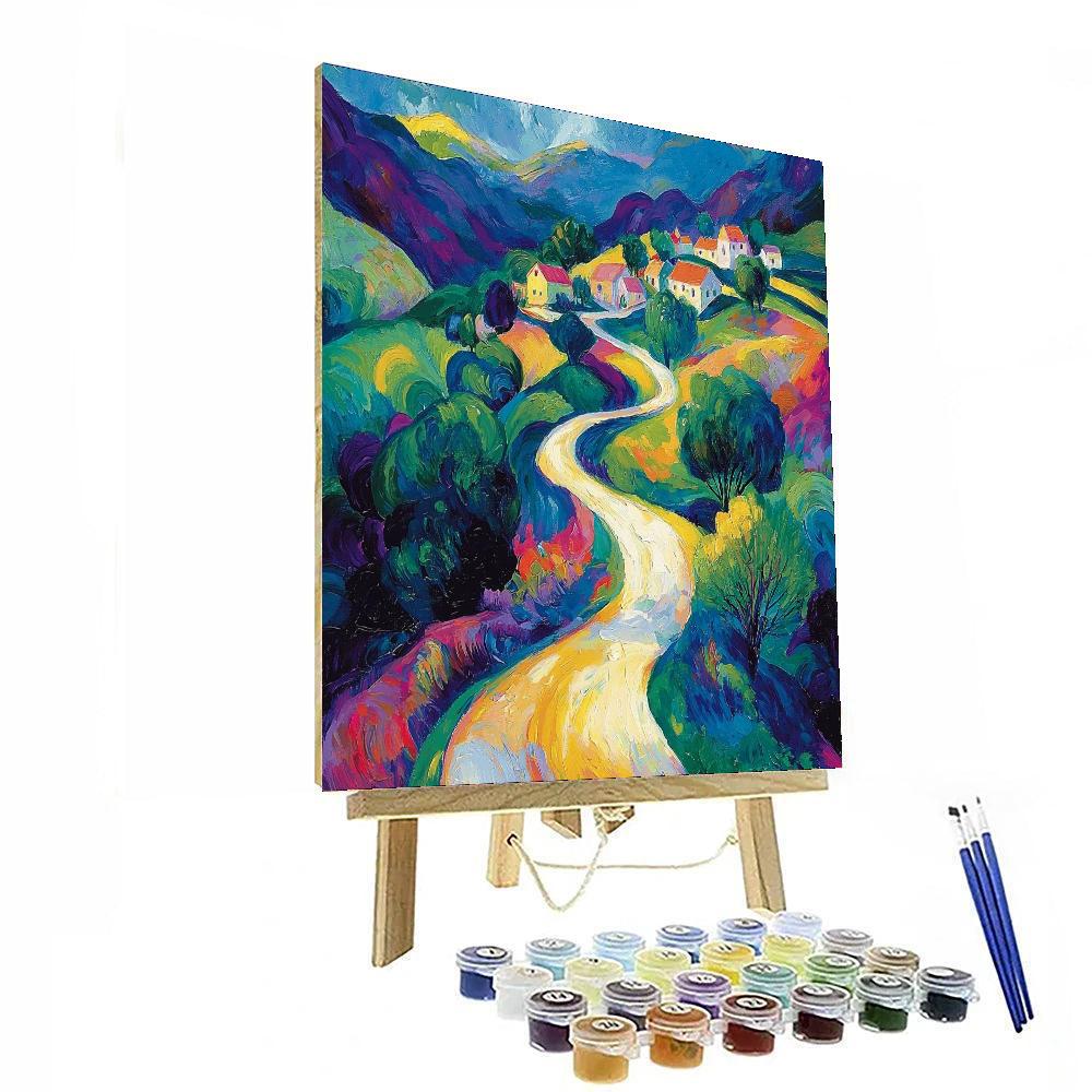 Paul Cézanne Inspired Rhythmic Expressions  Paint By Numbers Kits