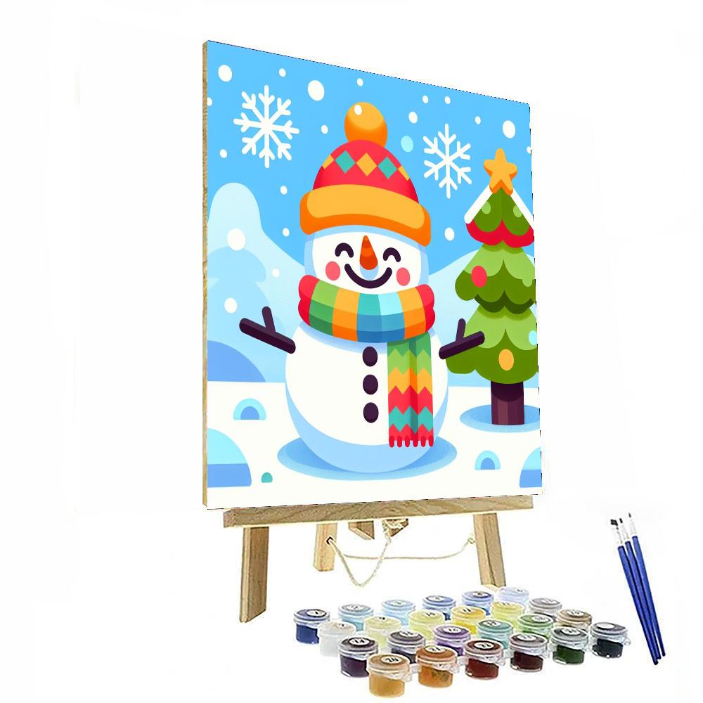 Holiday Festivities Fun Number Painting