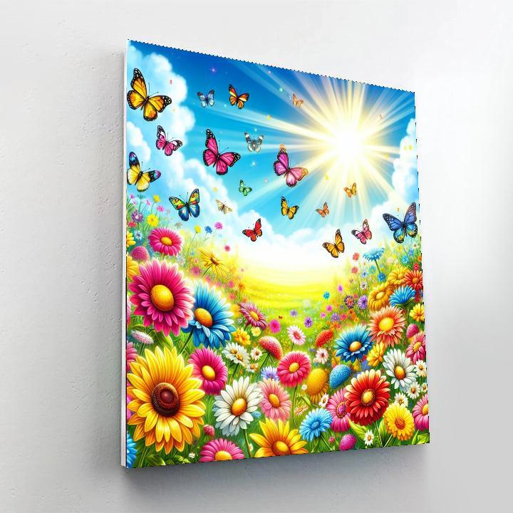 Breezy Summer Meadows Paint By Numbers Kits