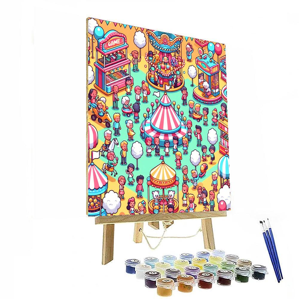 Creative Carnival Festival Paint By Number