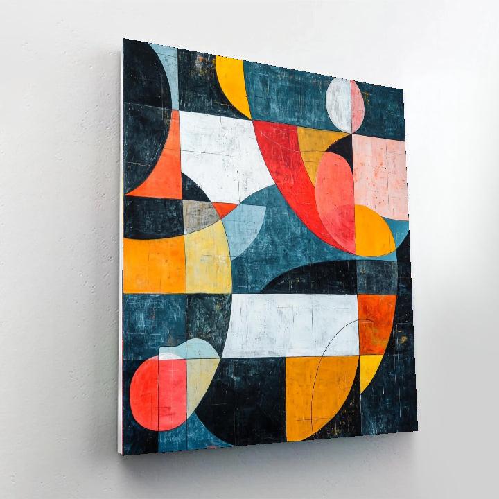 Joan Miró Inspired Mysterious Horizons  Paint By Color