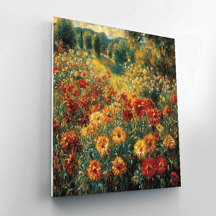 Pierre-Auguste Renoir Inspired Summer Blossom  Paint By Number