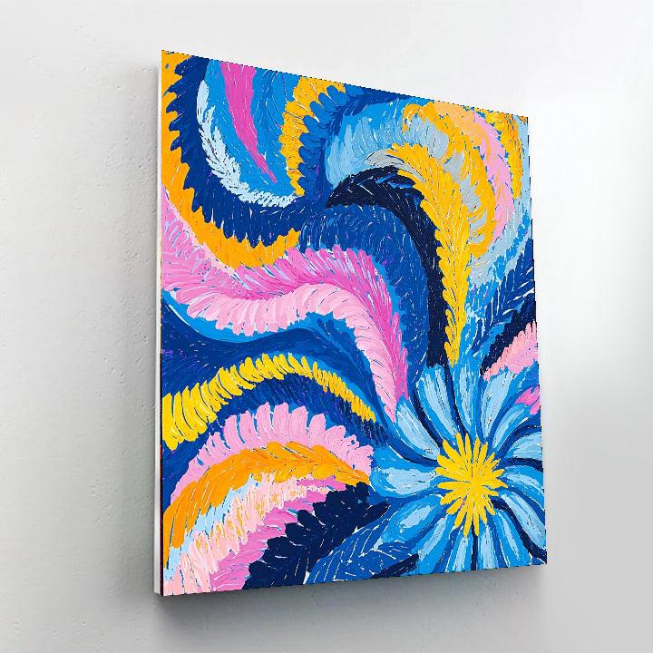 Frida Kahlo Inspired Kaleidoscope Of Feelings  Painting By Numbers Kit