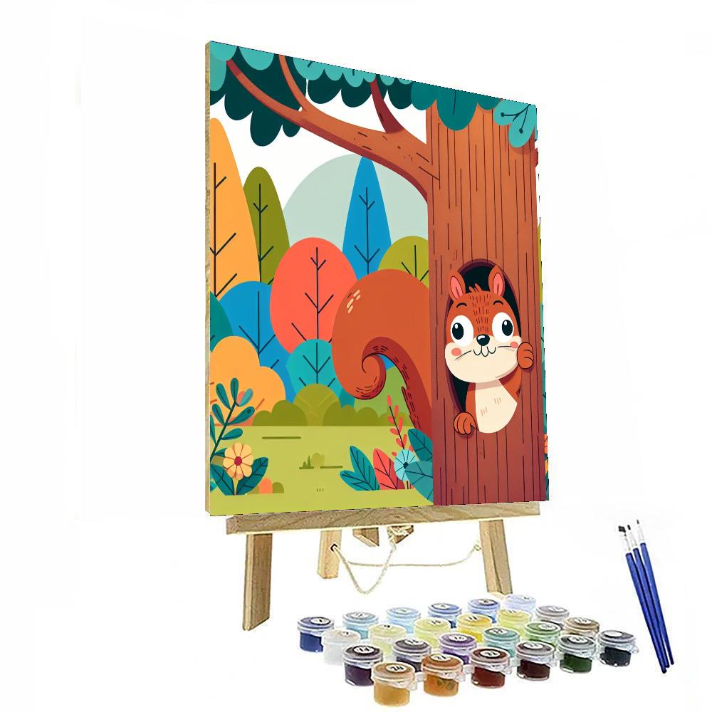 Woodland Creature Adventure Paint By Numbers Kits