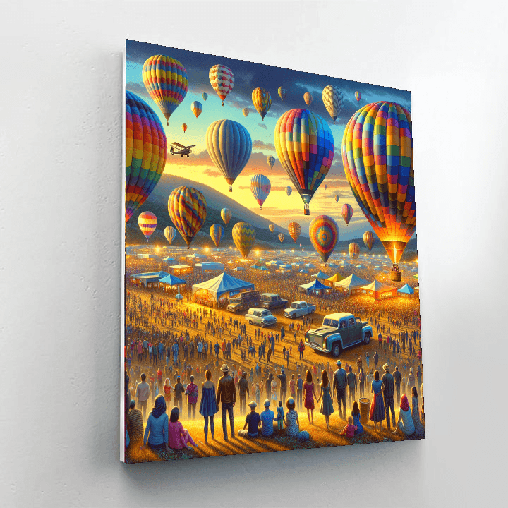 Balloon Fiesta - Philippines DIY Paint By Numbers