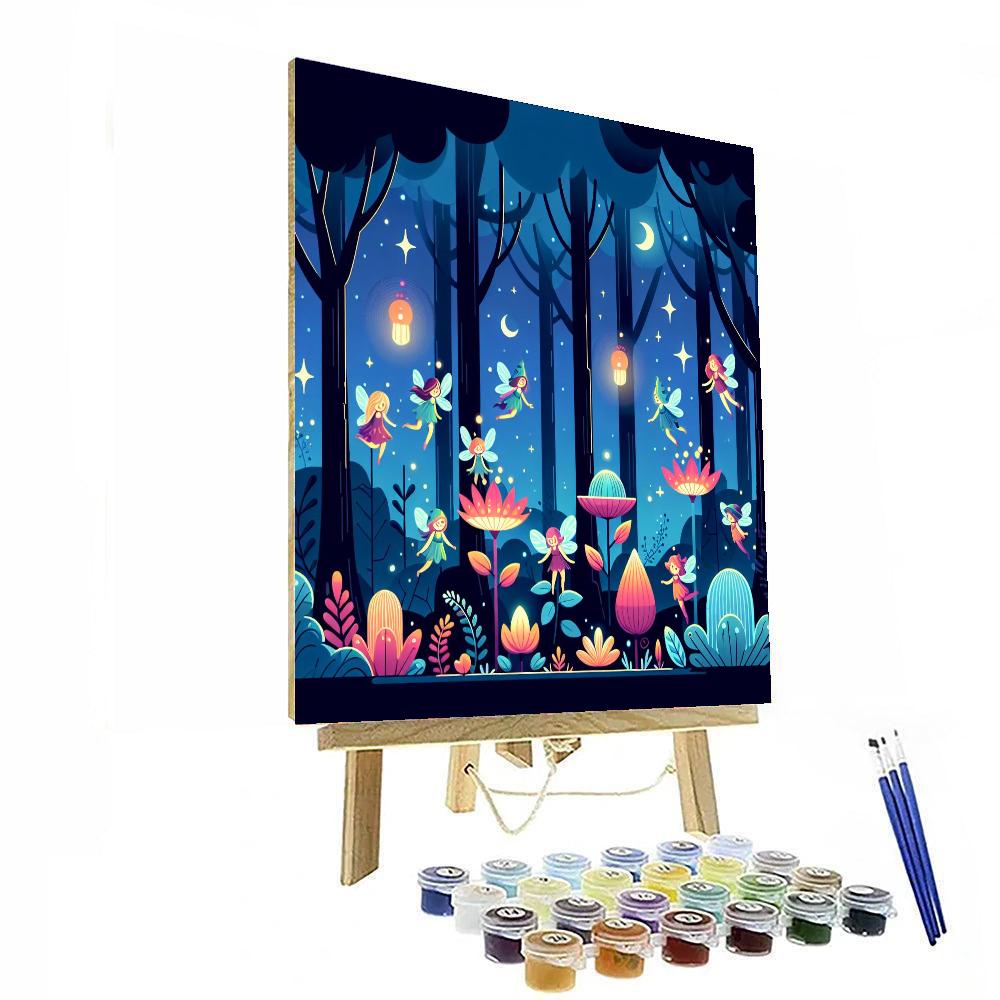 Mystic Fairy Grove Number Painting