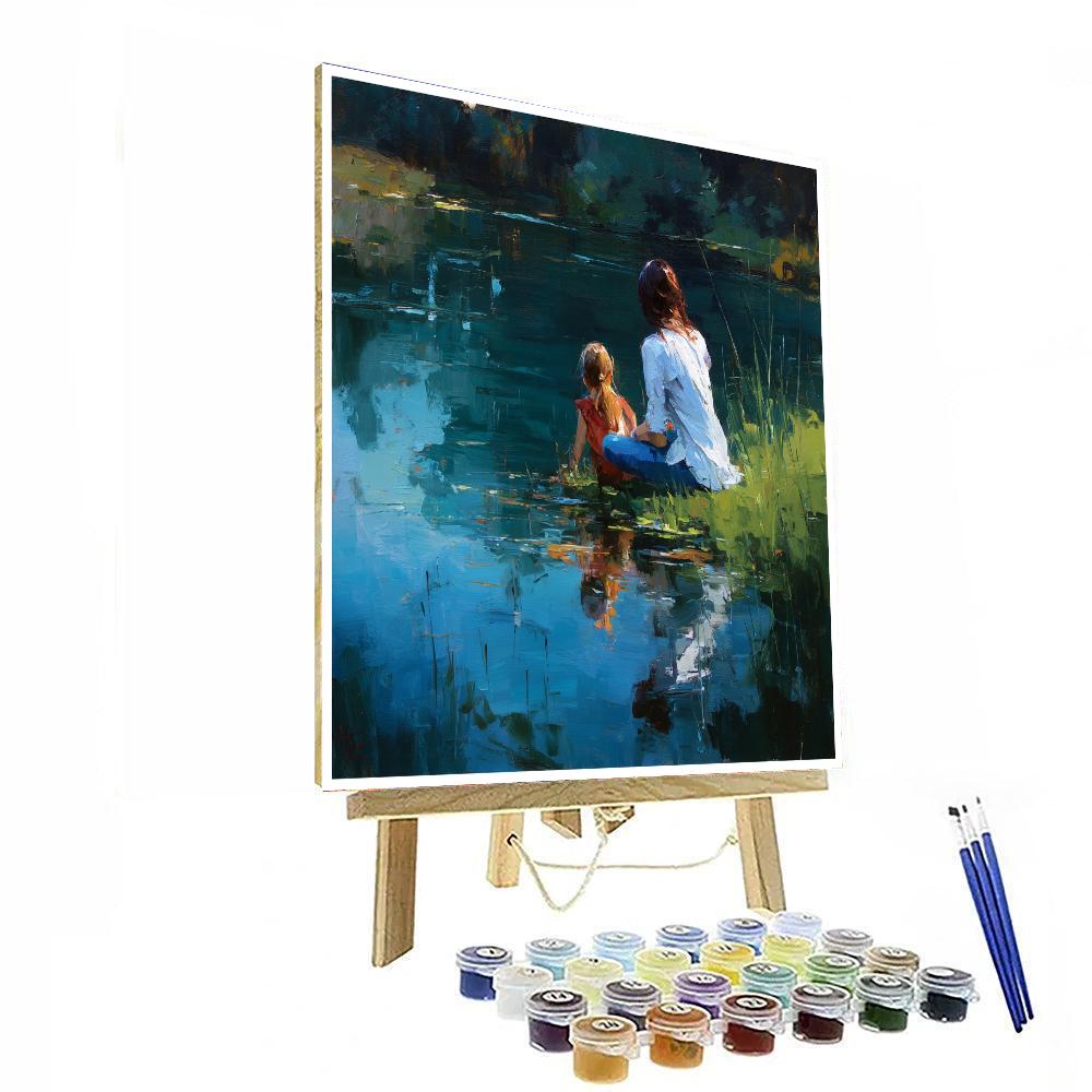 Mother's Reflection Paint By Numbers Kits