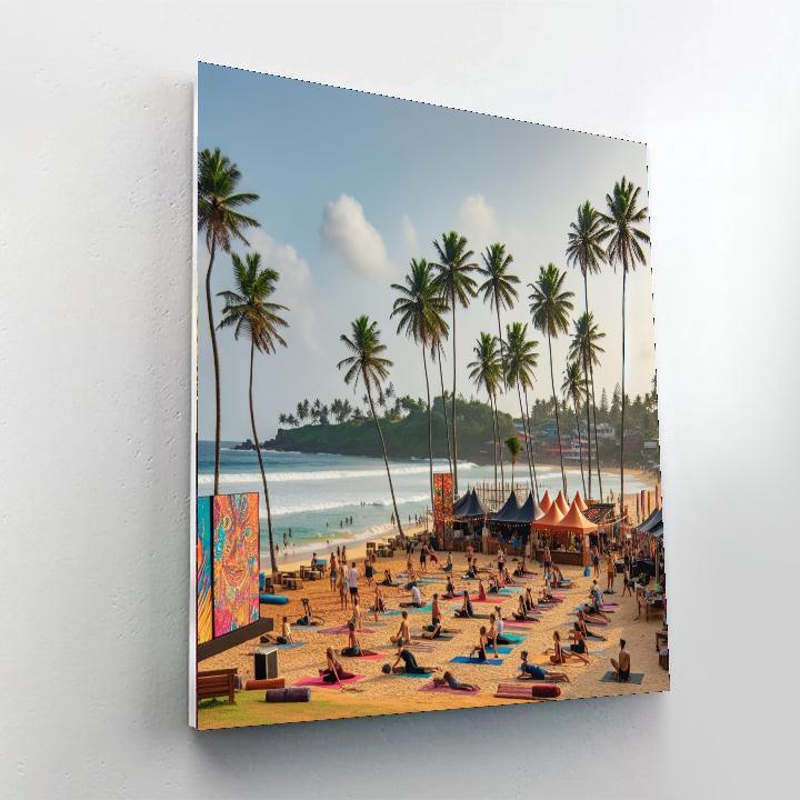 Tulum Beach Festival Paint By Number