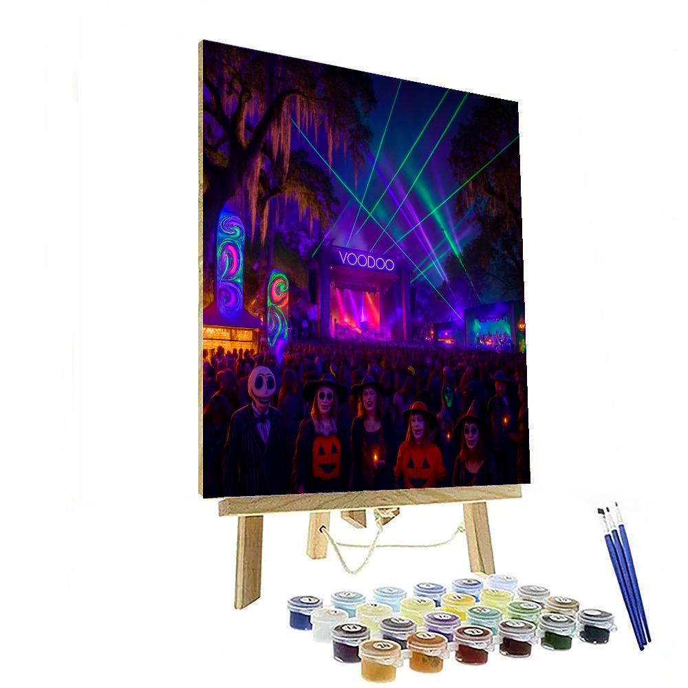 New Orleans Voodoo Music + Arts Experience - Usa Painting Number Kit