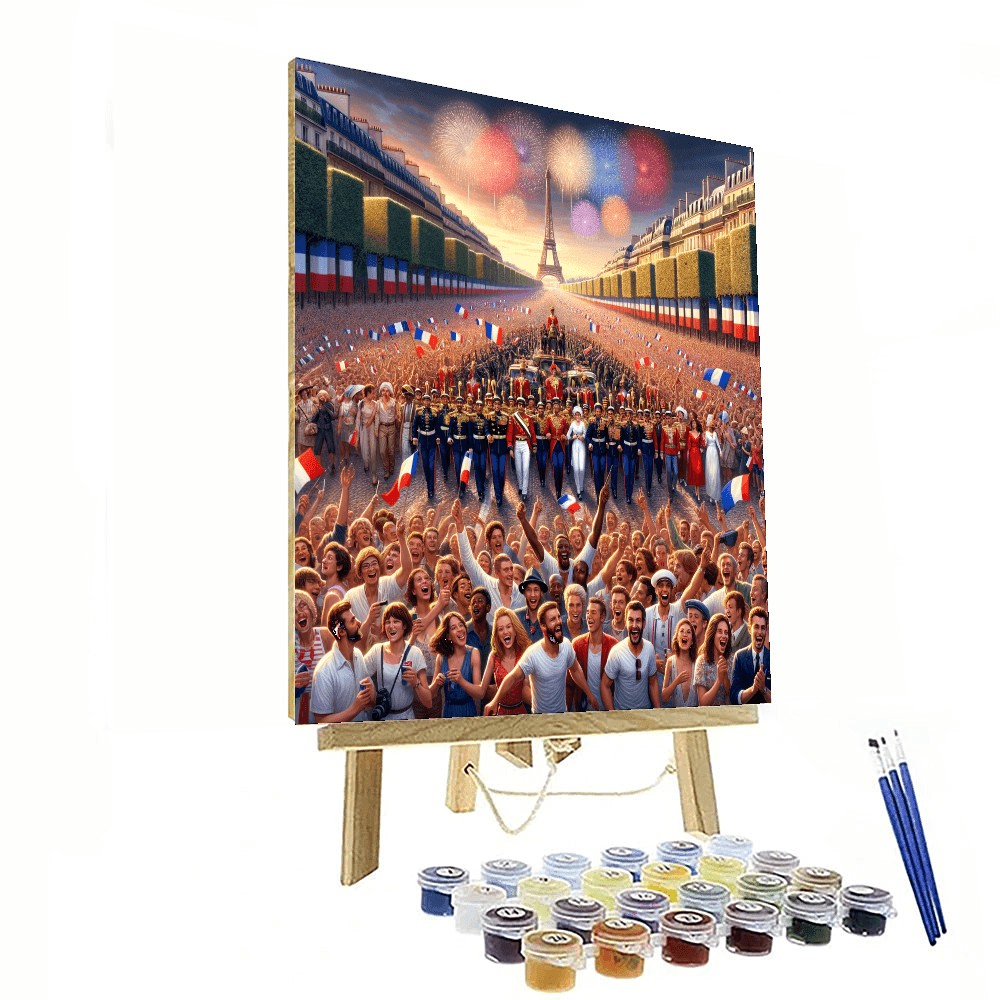 Bastille Day Paint By Number