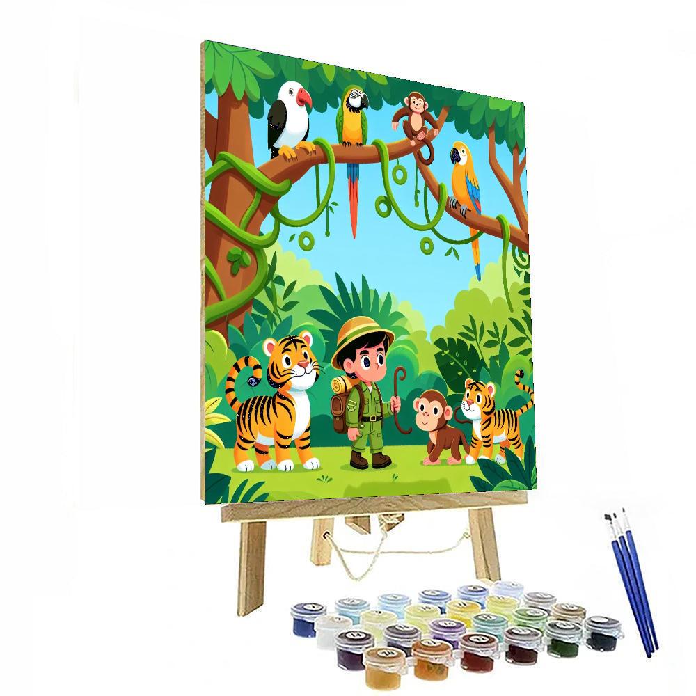 Jungle Quest Expedition Numbered Painting Kits