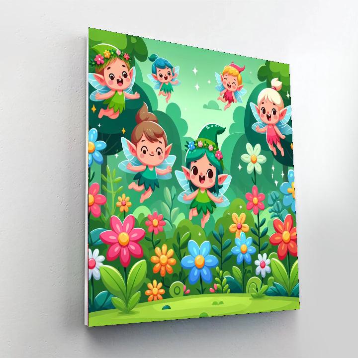 Pixie Hollow Enchantment Paint By Number