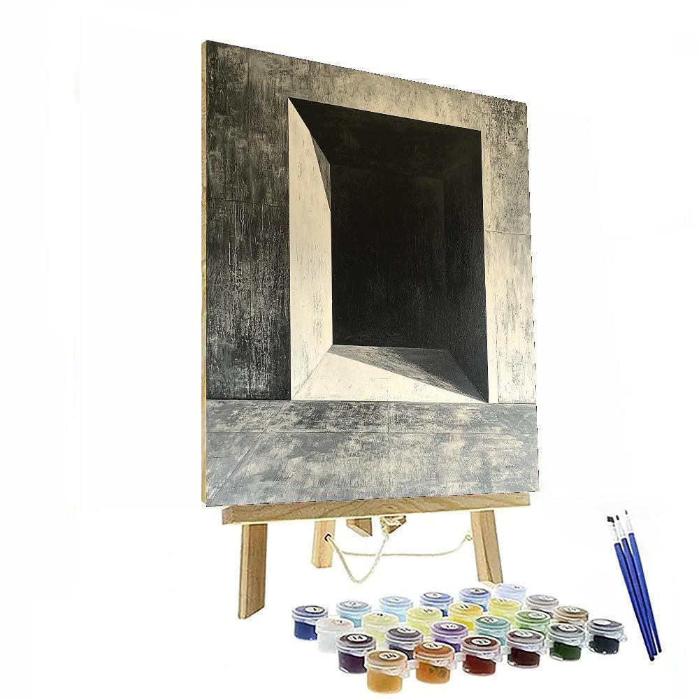 Banksy Inspired Voids Of Isolation  DIY Paint By Numbers