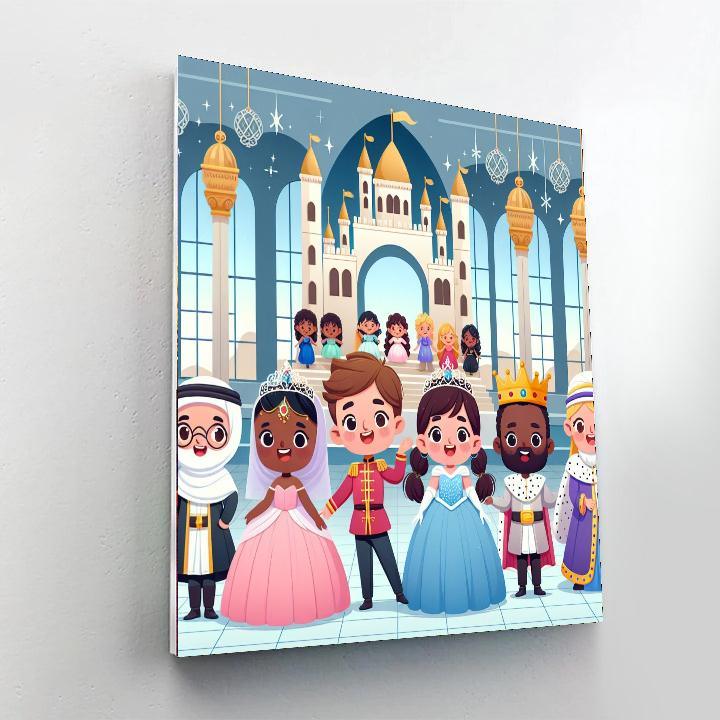Magic Kingdom's Grand Ball Paint By Numbers Kits