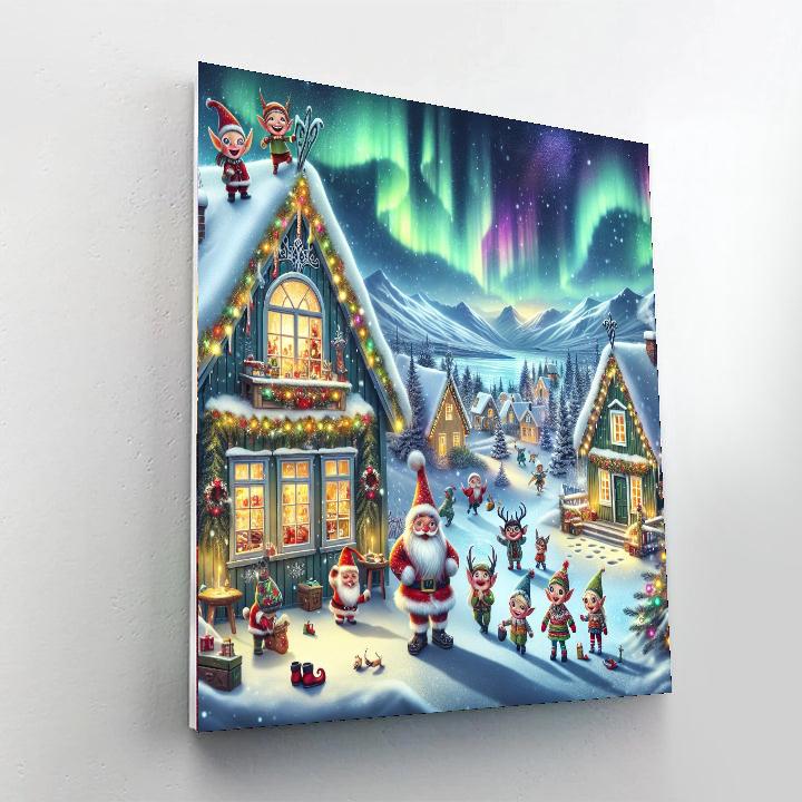 Yule Lads Christmas Festival - Iceland Paint By Numbers