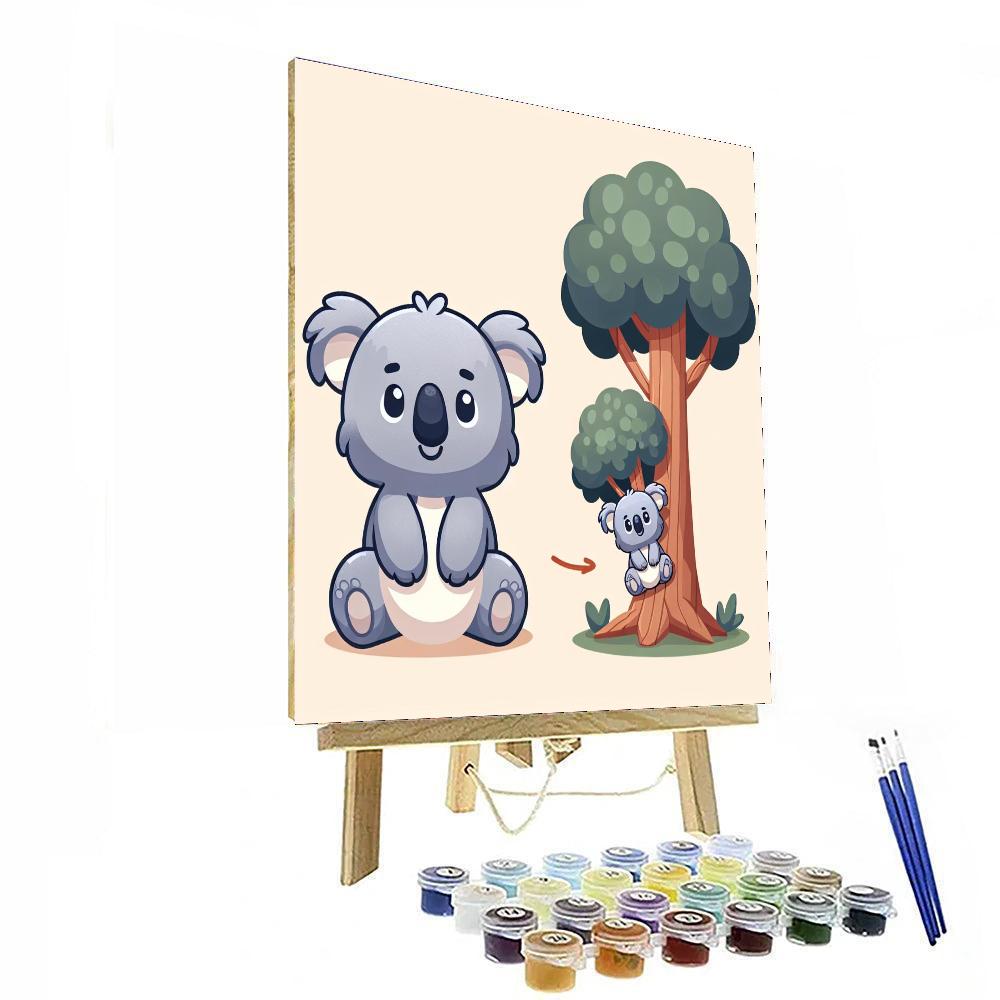 Crafty Koala Paint By Numbers Art
