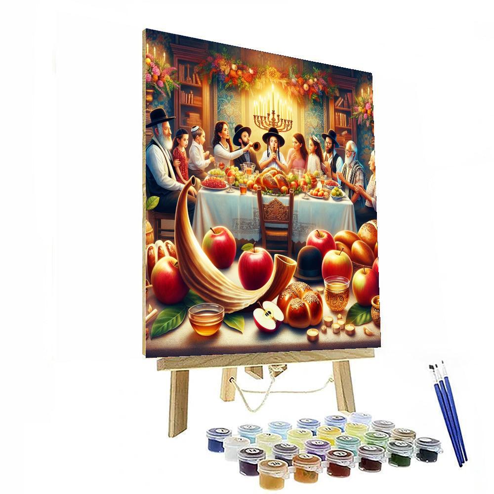 Rosh Hashanah - International Painting Number Kit