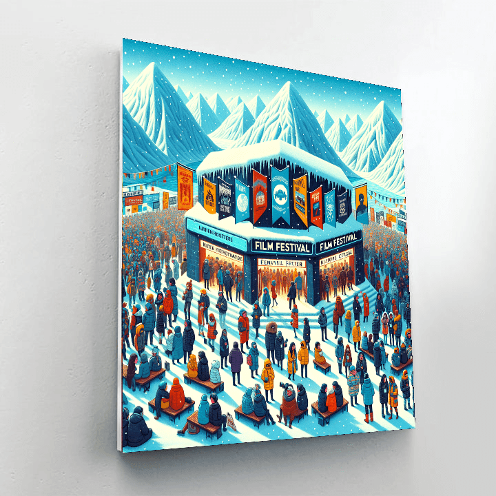 Sundance Film Festival - Park City, Utah Paint By Color