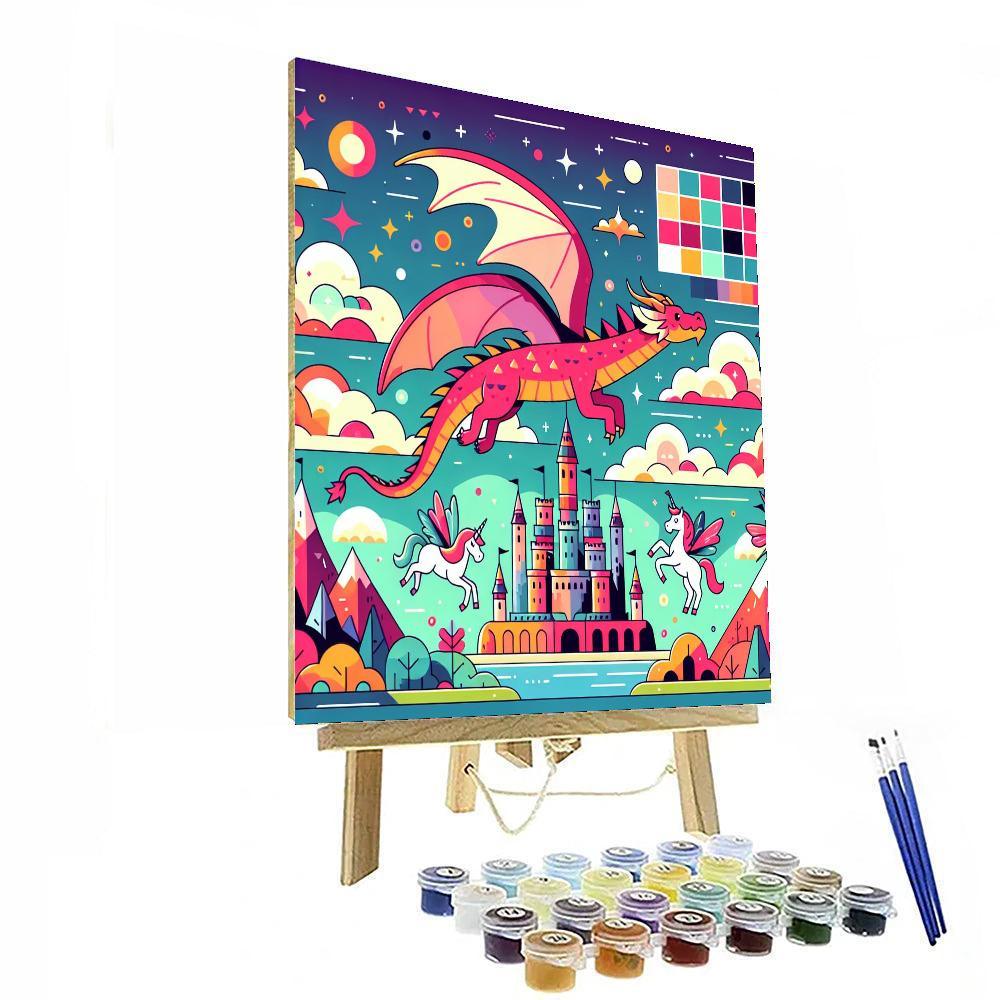 Magic Fairy Tale World Paint By Numbers Art