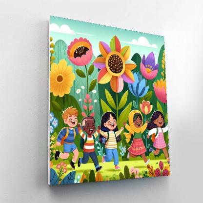 Flower Power Adventure Paint By Number