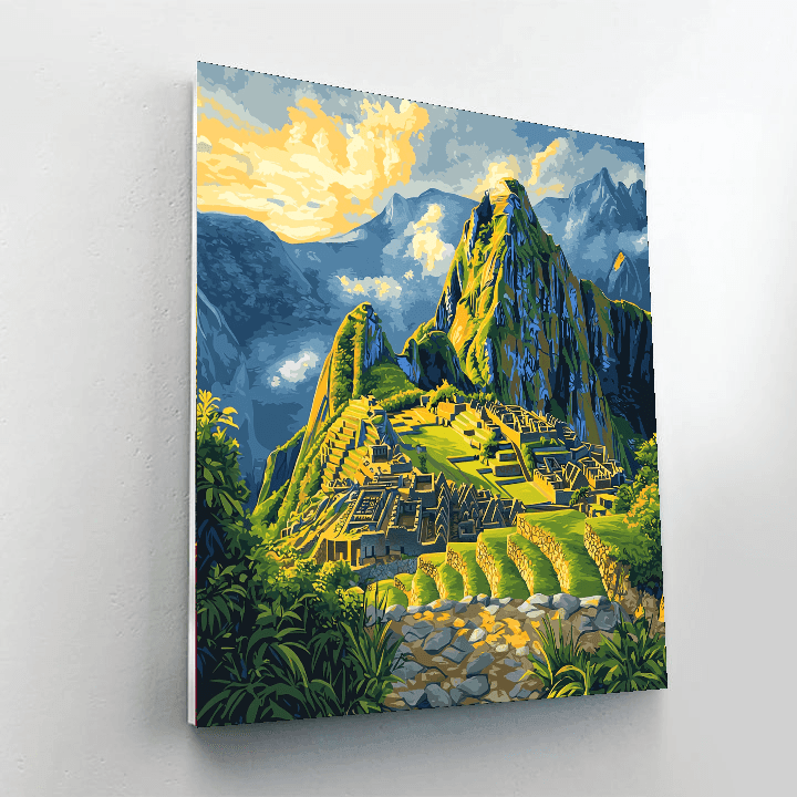 Machu Picchu - Peru Numbered Painting Kits