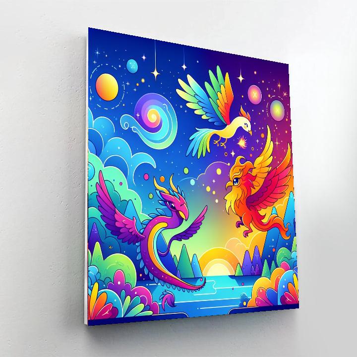 Mystical Creature Kingdom Paint By Number