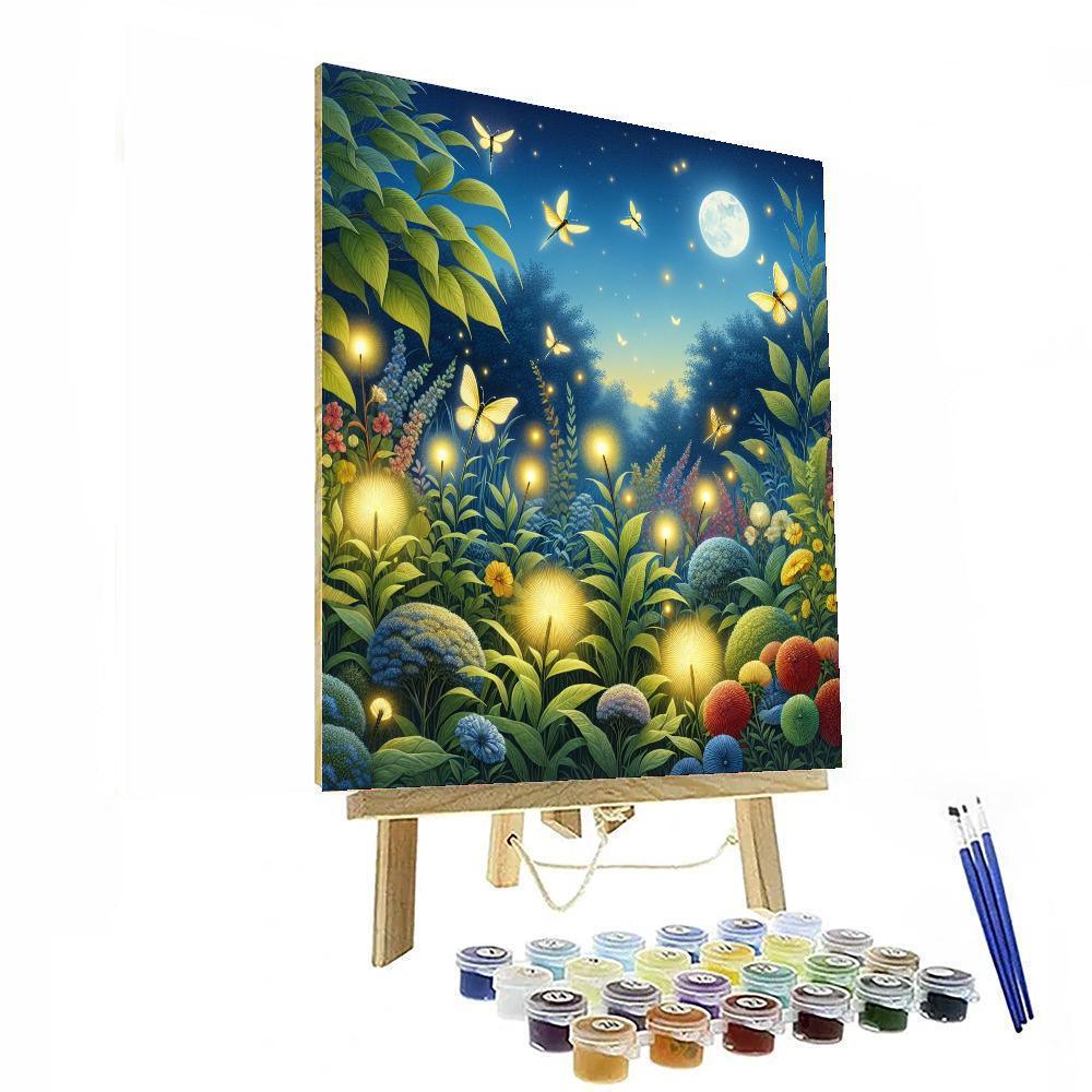 Glimmering Fireflies Paint By Numbers Kits
