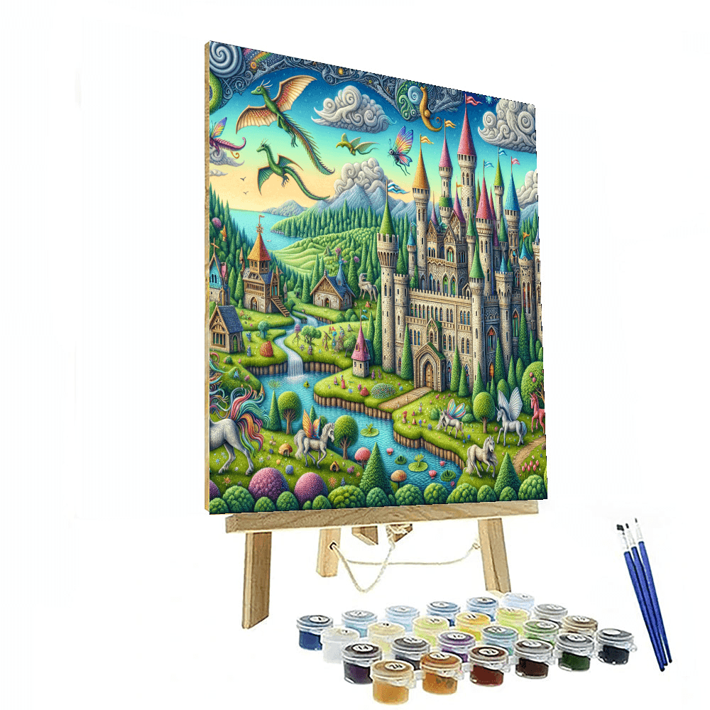Fairytale Kingdom Paint By Number